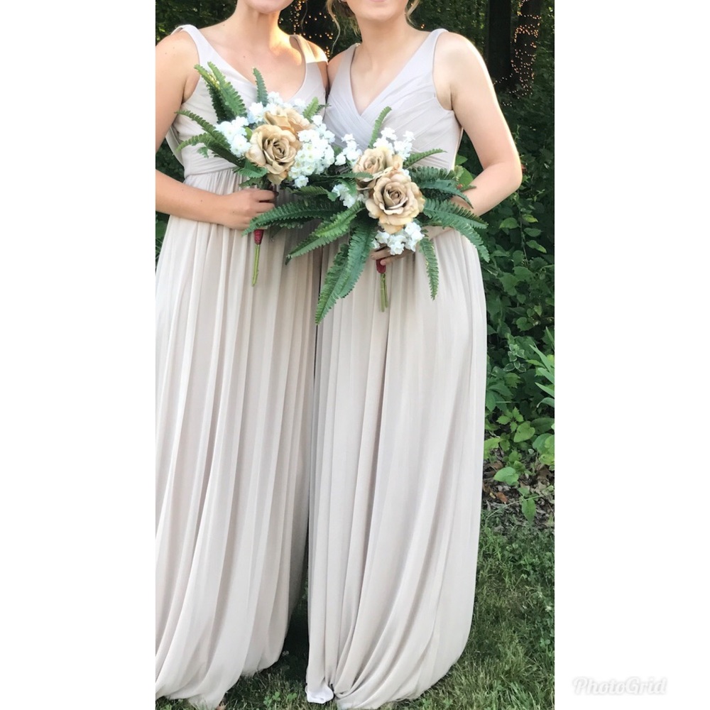 Nude/Tan Bridesmaid or Prom Dress